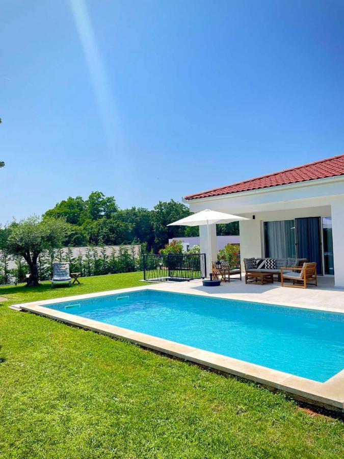 Villa Destiny Nedescina, Istrien, Kroatien المظهر الخارجي الصورة