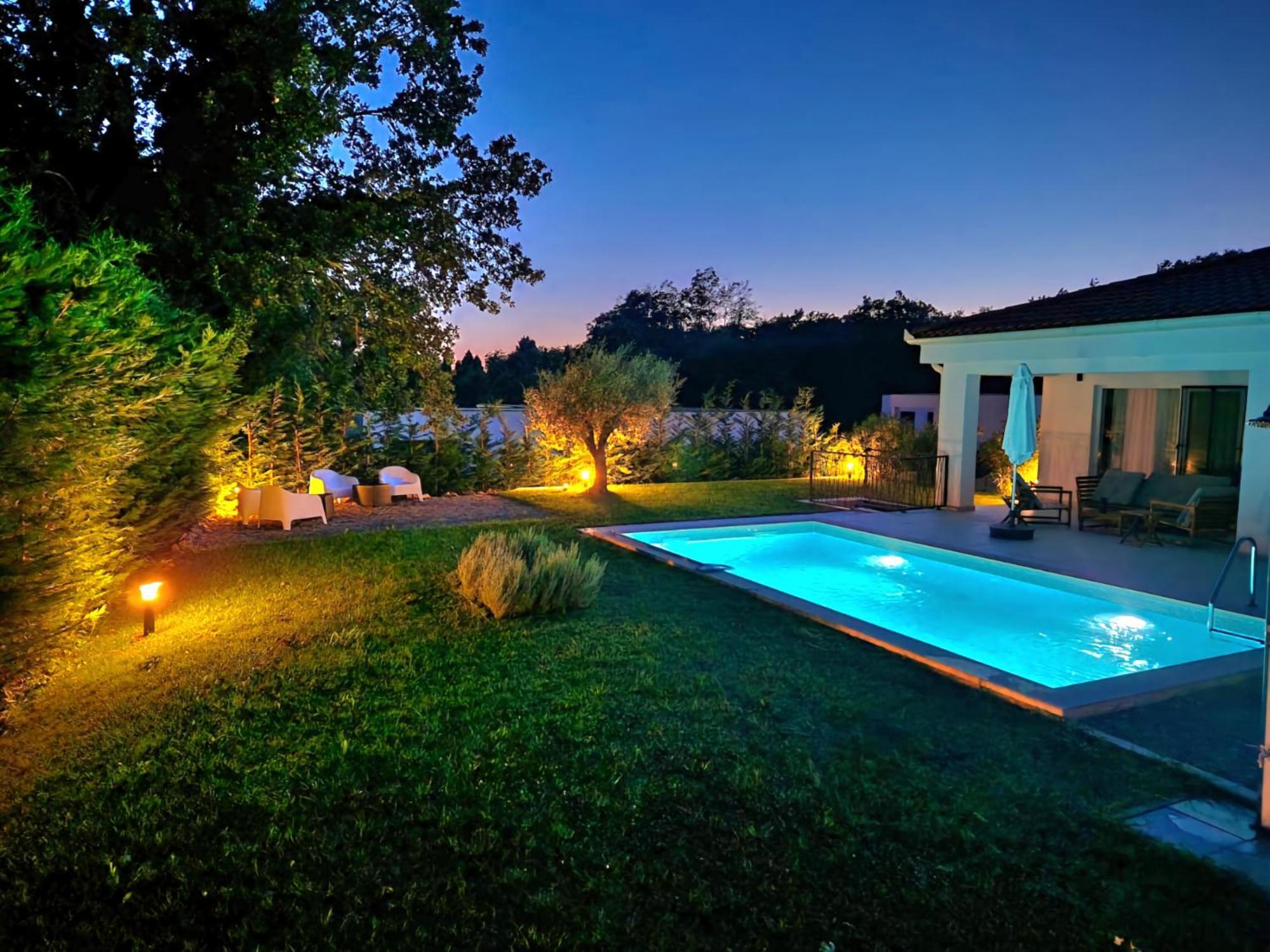 Villa Destiny Nedescina, Istrien, Kroatien المظهر الخارجي الصورة